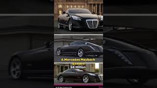 Top 10 Most Expensive Cars In The World || #shorts #shawfact