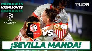 Highlights | Sevilla vs RB Rennes | Champions League 2020/21 - J2 | TUDN