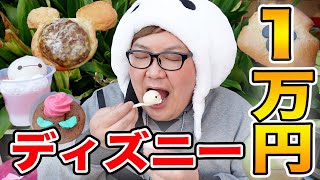 【ディズニー】ディズニーランドで１万円分食べきるまで帰れません！夢見るデブの国