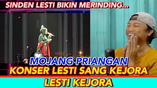 SINDEN LESTI BIKIN MERINDING!! MOJANG PRIANGAN | KONSER LESTI SANG KEJORA | BNB REACT