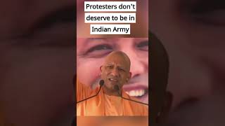 Those protesting against Agnipath will not get the job: UP CM Yogi Adityanath