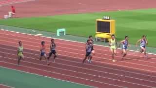 2013東北中学陸上 男子3年100m予選～決勝