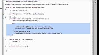 ADA Framework Screencast Inheritances
