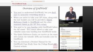 AP Computer Science - The GridWorld Study
