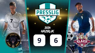 PressLig.Com ŞIDDO FC (9-6) ELAZİZ FC | 2025 Açılış Sezonu Karşılaşması Maç Yayını