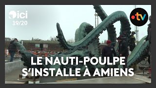 Le Nauti-poulpe s'installe définitivement à Amiens devant la halle Freyssinet