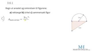 Matematikk 1P- Areal og volum - 361