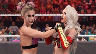 WWE 2K22 - Alexa Bliss vs. Amber Sexton - Bikini Divas Fights 💖