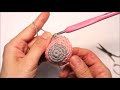 코바늘 줄무늬 하트수세미 뜨기~코바늘 초보도 가능해요 crochet striped heart scrubber