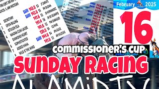 ALAMiDTV sariling giya at analisa | Sunday Racing - February 16, 2025 | 7 races 2pm starts.