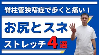 脊柱管狭窄症で歩くとお尻とスネが痛む時のストレッチ方法