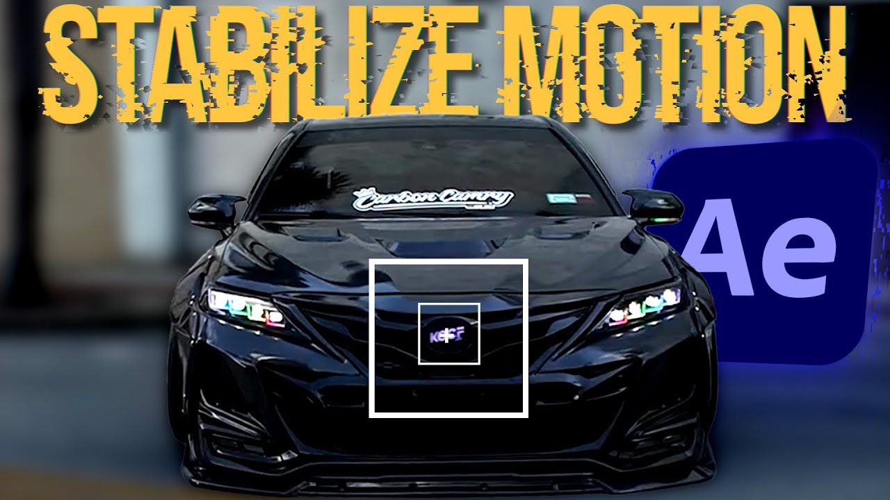 How To Stabilize Videos In After Effects Youtube