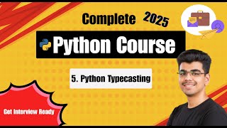 Python Typecasting | Complete Python Course #5