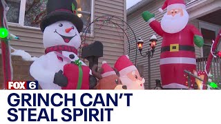 Christmas decorations stolen, Milwaukee neighbors keep spirit alive | FOX6 News Milwaukee