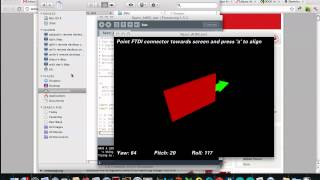 IMU Data Acquire using Processing
