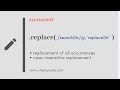 JavaScript String Replace | Case Insensitive