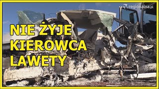 JAWOR. Nie żyje kierowca lawety