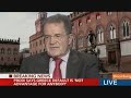 prodi says governments must solve euro problems not ecb