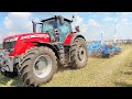 Massey Ferguson 8730 S, John Deere 7290 R tractor demo 2021 8k 30fps