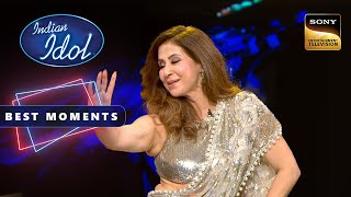 Indian Idol S14 | "Chamma Chamma" Song पर Urmila Matondkar ने किया सबके साथ Dance | Best Moment