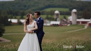 Gilbertsville Farmhouse | Gorgeous Catskill Mountains Wedding | Brian + Sarah Wedding Highlight Film