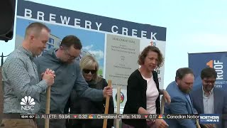 Brewery Creek Apartment Groundbreaking