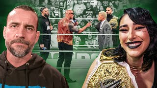Superstars predict Rock & Roman Reigns vs. Cody Rhodes & Seth “Freakin” Rollins at WrestleMania XL