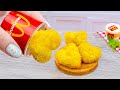 Yummy Miniature 🥩 McDonald's chicken nuggets 🌯  Best Of Miniature Cooking Recipe