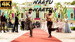 Naatu Naatu  #Telugu Full Video Song 4k 60fps - RRR
