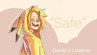 “Safe” || Denki X Listener || bnha fanfiction reading