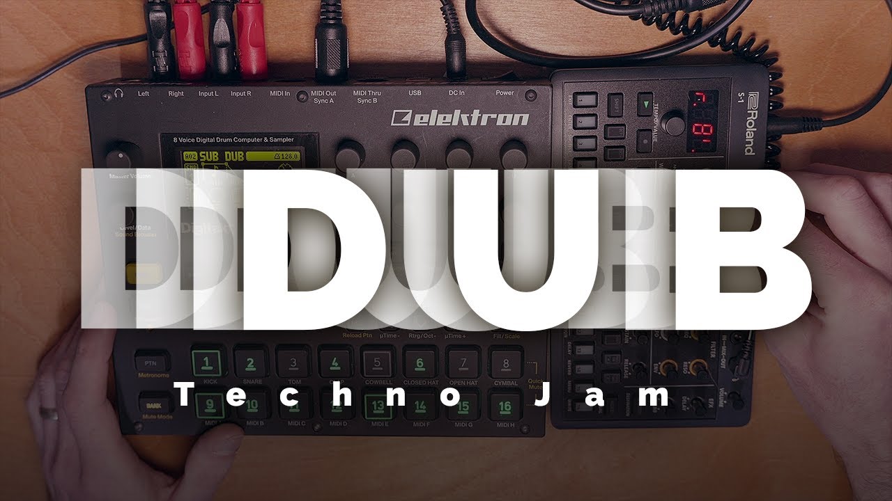 Hypnotic Minimal Dub Techno Jam Digitakt Roland S 1 Youtube