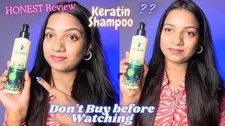 How to get keratin smooth hair at home | Pilgrim Keratin and Patuá Hair smoothening shampoo Review