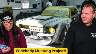 HIDDEN WIDEBODY MUSTANG PROJECT IN BASEMENT!