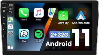 Pantalla Android 10.1 plg con Car Play inalámbrico y Andoid Auto ¿Vale la pena por su precio?