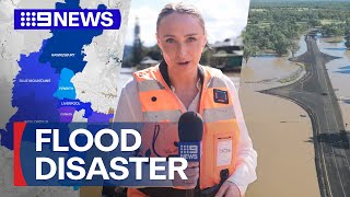 Many still cut off after Sydney and Queensland flooding emergencies | 9 News Australia