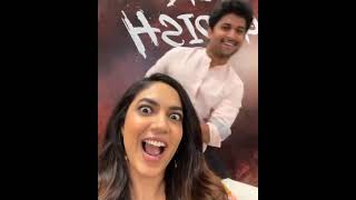 Natural Star 🌟 Nani And Ritu Varma Can't Hold Their Excitement 🥳Tuck Jagadish|Cine Repose