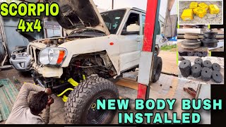 🔥❗️new body bush installed in our monster ❗️🔥@4WHEELAUTOMOBILES