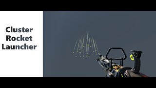 Cluster Rocket Launcher tutorial || Unity tutorial