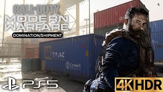 Call of Duty Modern Warfare (2019) | Domination on Shipment | PS5, PS4 | 4K (No Commentary Gameplay)