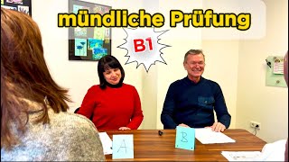 Mündliche Prüfung B1 Sprechen DTZ TELC Test #sprechen #mündlicheprüfung #mündlich