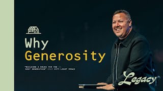 Why Generosity?  | Jabin Chavez | City Light Church