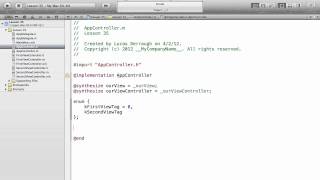 Cocoa Programming L35 - NSViewController