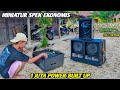 1 JT AN POWER BUILT UP ! sound miniatur SUB 12 inch ACR | MD PRO AUDIO