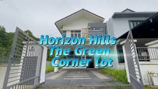 【Victor二手好介绍】Horizon Hills原装大型排屋角头单位 价格便宜 最热门的屋款就在这里 The Greens Jalan Hijauan 24x75 只卖RM1.06mil