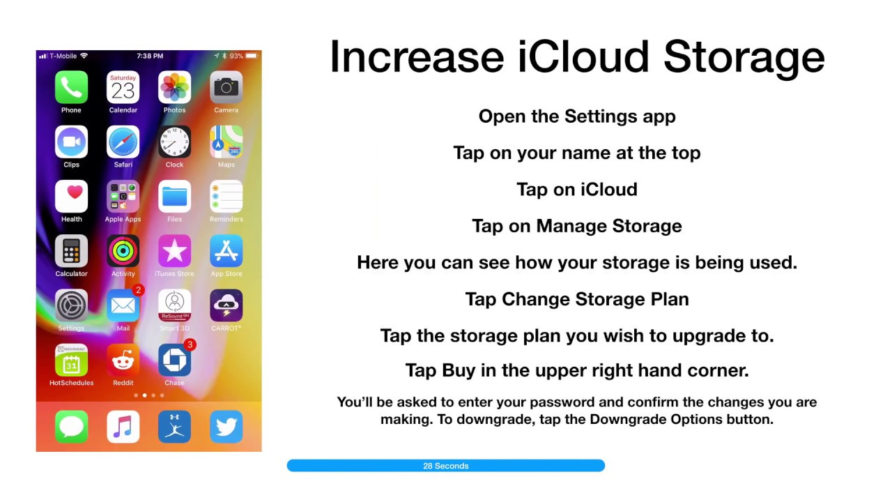 How To Increase Your ICloud Storage - IOS Quick Tips - YouTube