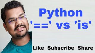 Python The Difference Between "==" and "is" (Equality vs Identity) | Python 'is' vs '=='