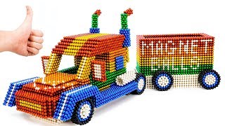 DIY - How To Build Mack Anthem Truck With Magnetic Balls (Satisfaction) - Magnet Balls