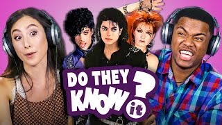 DO COLLEGE KIDS KNOW 80s MUSIC? (REACT: Do They Know It)