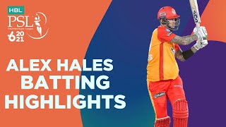 Alex Hales Batting Highlights | Karachi Kings vs Islamabad United | Match 6 | HBL PSL 6 | MG2T