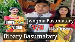 Funny 😂😭 Bodo Video / @Alogra  (V/S) @Bibary basumatary ll entertainment Funny Video 🤣😭😂